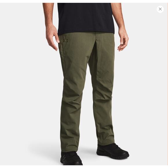 Under Armour Men's Tactical Elite Flat Front Pants Green 36x32 NWT 1379201-390 - Picture 11 of 11
